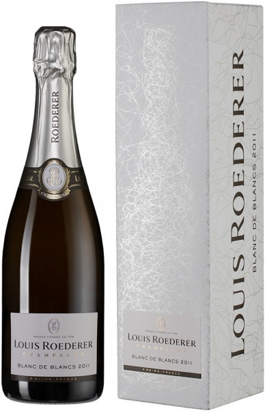 Шампанское Louis Roederer, Brut Blanc de Blancs, 2011, "Grafika" gift box