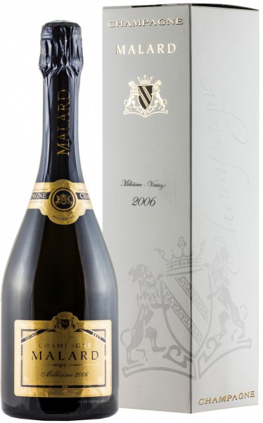 Шампанское Malard, Brut Millesime, 2006, gift box