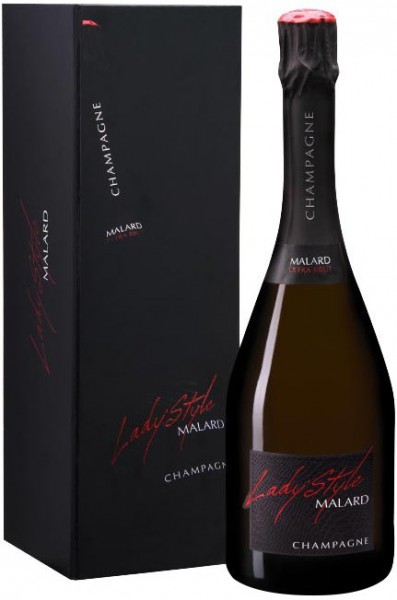Шампанское Malard, "Lady Style" Extra Brut, gift box