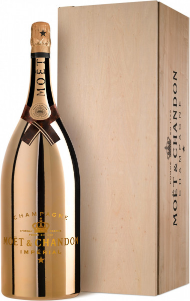 Шампанское Moet & Chandon, Brut "Imperial", Special Edition "Bright Night", wooden box, 6 л