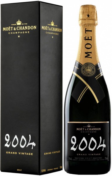 Шампанское Moet & Chandon, Brut Vintage 2004, gift box