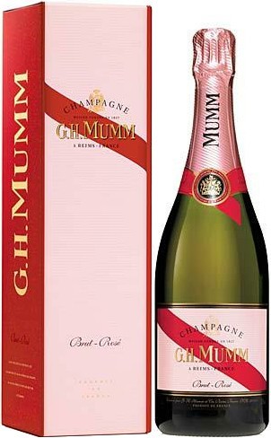 Шампанское Mumm Rose, gift box