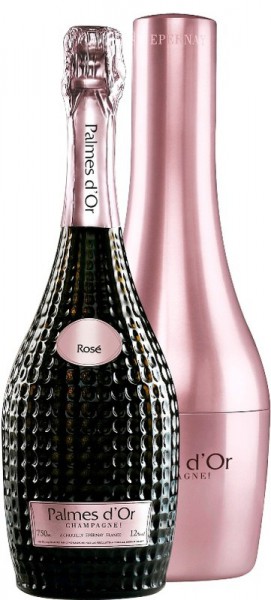 Шампанское Nicolas Feuillatte, "Palmes D'Or" Brut Rose, 2002, gift box "Diva"
