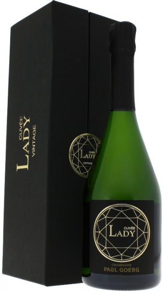 Шампанское Paul Goerg, Brut Millesime Premier Cru "Cuvee Lady F.", 2004, gift box