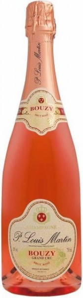 Шампанское Paul Louis Martin, Bouzy Grand Cru Brut Rose, Champagne AOC