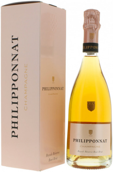 Шампанское Philipponnat, "Royal Reserve" Rose Brut, Champagne AOC, gift box, 0.375 л