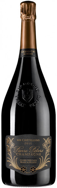 Шампанское Pierre Peters, Cuvee Speciale "Les Chetillons" Grand Cru Brut, Champagne AOC, 2011, 1.5 л