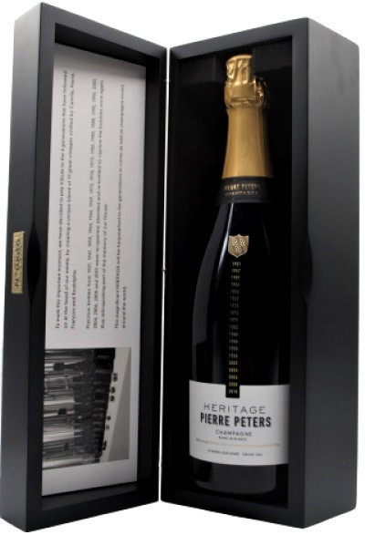 Шампанское Pierre Peters, Heritage Brut Grand Cru, Champagne AOC, gift box