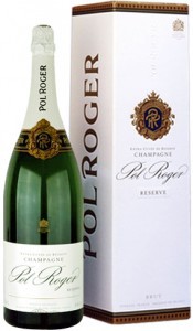 Шампанское Pol Roger, Brut Reserve, Extra Cuvee de Reserve, gift box, 1.5 л