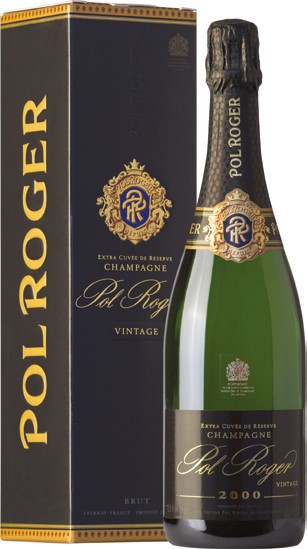 Шампанское Pol Roger, Brut Vintage, 2000, gift box