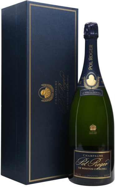 Шампанское Pol Roger, Cuvee "Sir Winston Churchill", 2009, gift box, 1.5 л