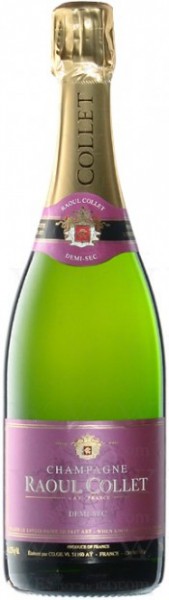 Шампанское "Raoul Collet" Demi-Sec, 0.375 л