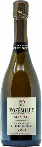 Шампанское Robert Moncuit, "Vozemieux" Blanc de Blancs Grand Cru, Champagne AOC, 2011