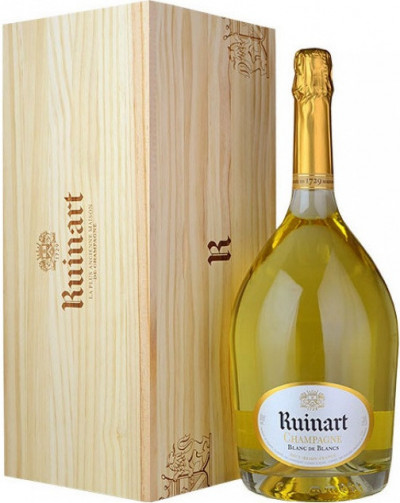 Шампанское Ruinart, "Blanc de Blancs", wooden box, 1.5 л