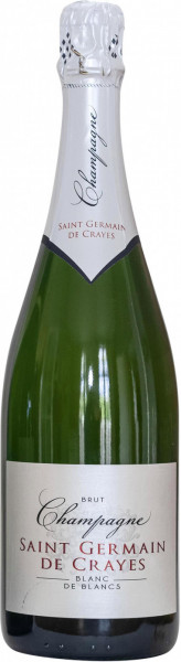 Шампанское "Saint Germain de Crayes" Blanc de Blancs Brut, Champagne АОC