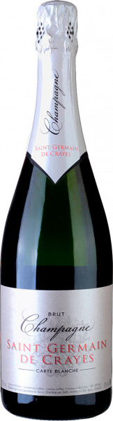 Шампанское "Saint Germain de Crayes" Carte Blanche Brut, Champagne АОC