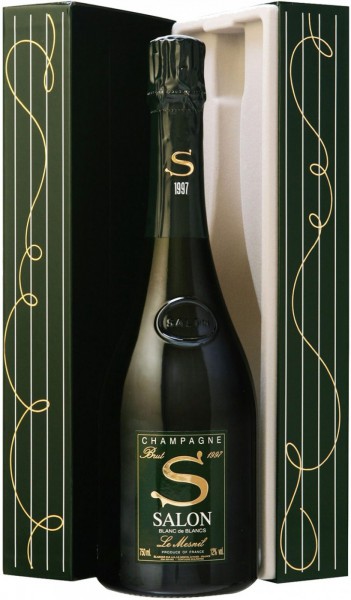 Шампанское Salon, ''S'' Brut Blanc de Blancs, 1997, gift box