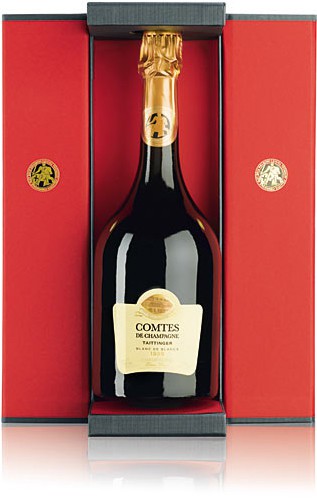 Шампанское Taittinger, "Comtes de Champagne" Blanc de Blancs Brut, 2004, gift box