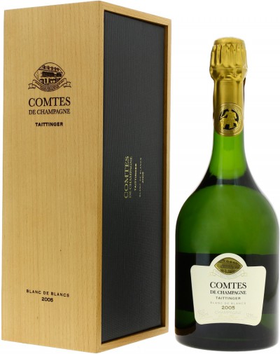 Шампанское Taittinger, "Comtes de Champagne" Blanc de Blancs Brut, 2005 gift box