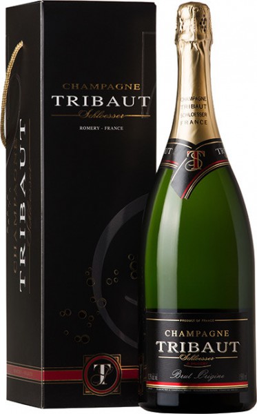 Шампанское Tribaut Schloesser, Brut Origine, gift box, 1.5 л