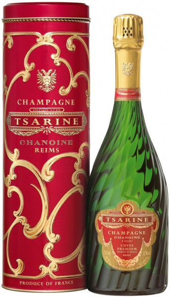 Шампанское "Tsarine", Cuvee Premium Brut, gift box