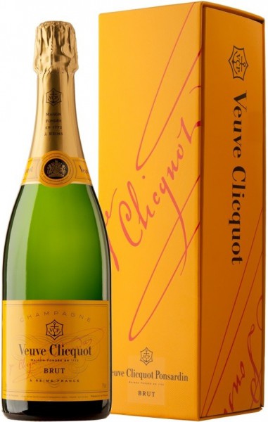 Шампанское Veuve Clicquot Brut with gift box