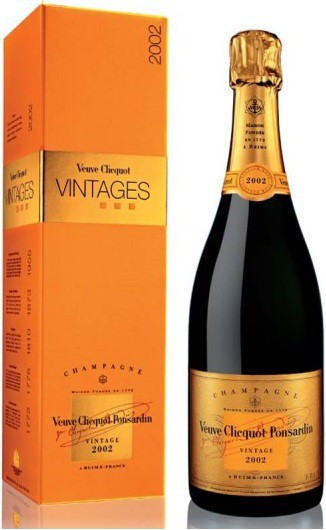 Шампанское Veuve Clicquot Vintage  2002 with gift box