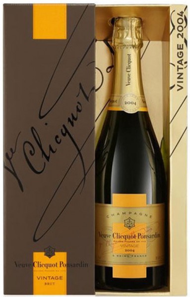 Шампанское "Veuve Clicquot" Vintage 2004, with gift box