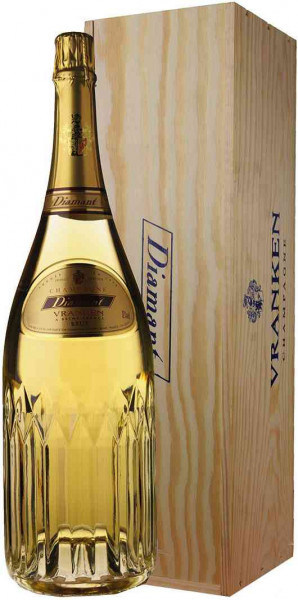 Шампанское Vranken, Diamant Brut, wooden box, 1.5 л