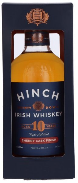 Виски "Hinch" Sherry Cask Finish 10 Years Old, gift box, 0.7 л