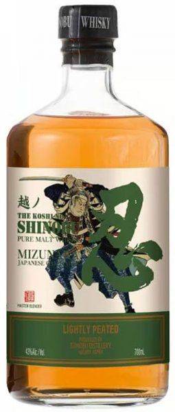 Виски "Shinobu" Lightly Peated Pure Malt, Mizunara Japanese Oak Finish, 0.7 л