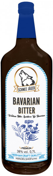 Шнапс "Schnee Jager" Bavarian Bitter, 0.7 л