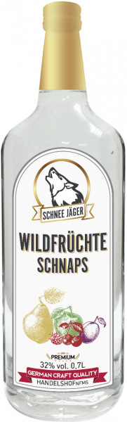 Шнапс "Schnee Jager" Pear Williams and Assorted Fruits, 0.7 л