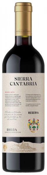 Вино Sierra Cantabria, Reserva, Rioja DOCa, 2015, 1.5 л