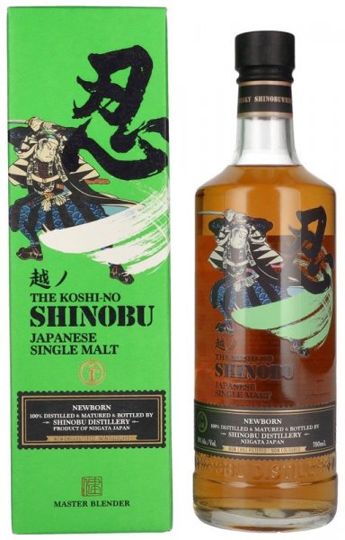 Виски "Shinobu" Single Malt Newborn, gift box, 0.7 л