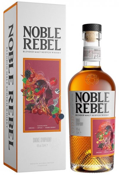Виски "Noble Rebel" Smoke Symphony Blended Malt, gift box, 0.7 л