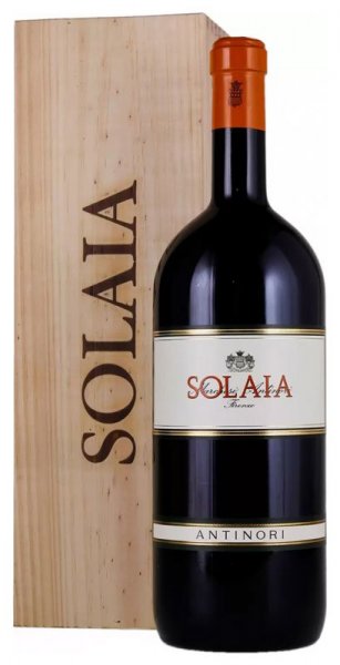 Вино Antinori, "Solaia", Toscana IGT, 2018, wooden box, 1.5 л