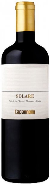 Вино Capannelle, "Solare" Vino da Tavola di Toscana Rosso IGT Sangiovese, 2011, 375 мл