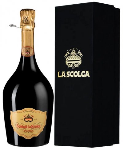 Игристое вино "Soldati La Scolca" Brut Millesimato d'Antan DOCG, 2011, gift box