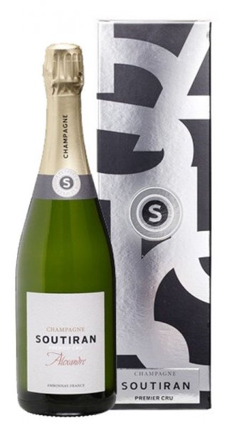 Шампанское Soutiran, "Alexandre" Premier Cru Brut, Champagne AOC, gift box
