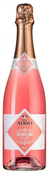 Игристое вино "Vina Albali" Sparkling Rose Low Alcohol