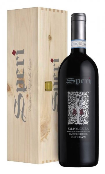 Вино Speri, "Sant'Urbano" Valpolicella DOC Classico Superiore, 2017, wooden box, 1.5 л