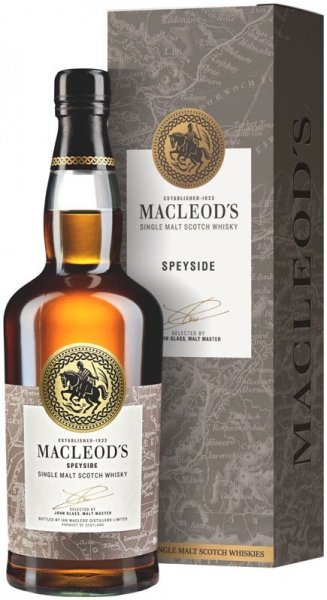 Виски "Macleod's" Speyside Single Malt, gift box, 0.7 л