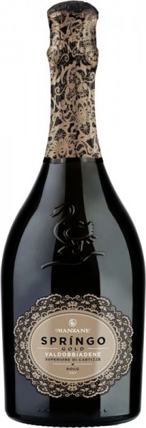 Игристое вино Le Manzane, "Springo Gold" Prosecco Valdobbiadene Superiore di Cartizze DOCG Dry, 2022