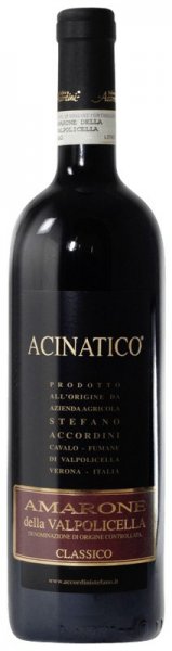 Вино Stefano Accordini, "Acinatico" Amarone della Valpolicella Classico DOC, 2018