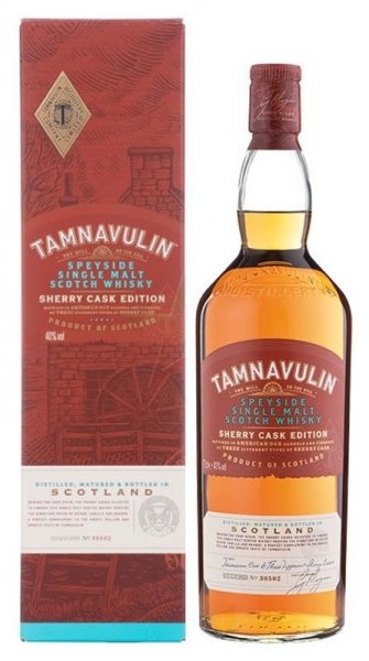 Виски "Tamnavulin" Sherry Cask, gift box, 0.5 л
