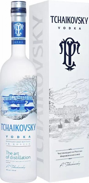 Водка "Tchaikovsky", gift box, 0.7 л