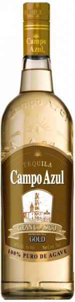 Текила "Campo Azul" Gran Clasico Gold, 1 л