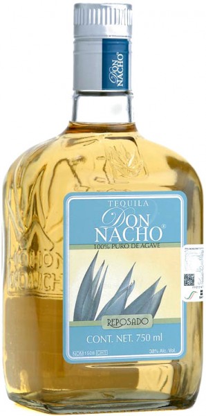 Текила Don Nacho Reposado 100% Agave, 0.7 л