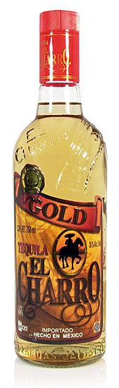 Текила El Charro Gold, 0.375 л